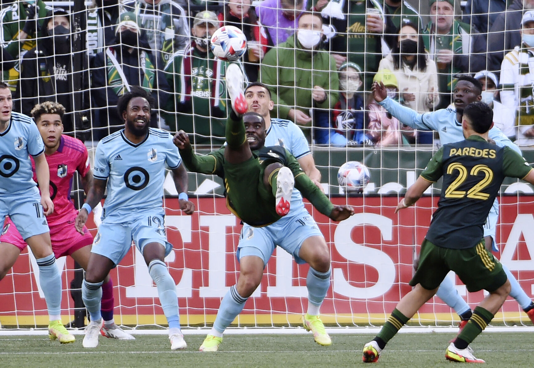APTOPIX MLS Timbers Minnesota United Soccer